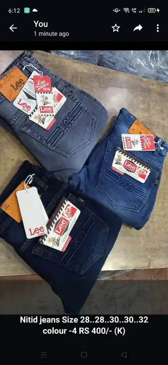 Branded jeans  uploaded by HOTSHOTS @ FABRIC. GARMENTS MANUFACTURER LIMITED  on 3/25/2023