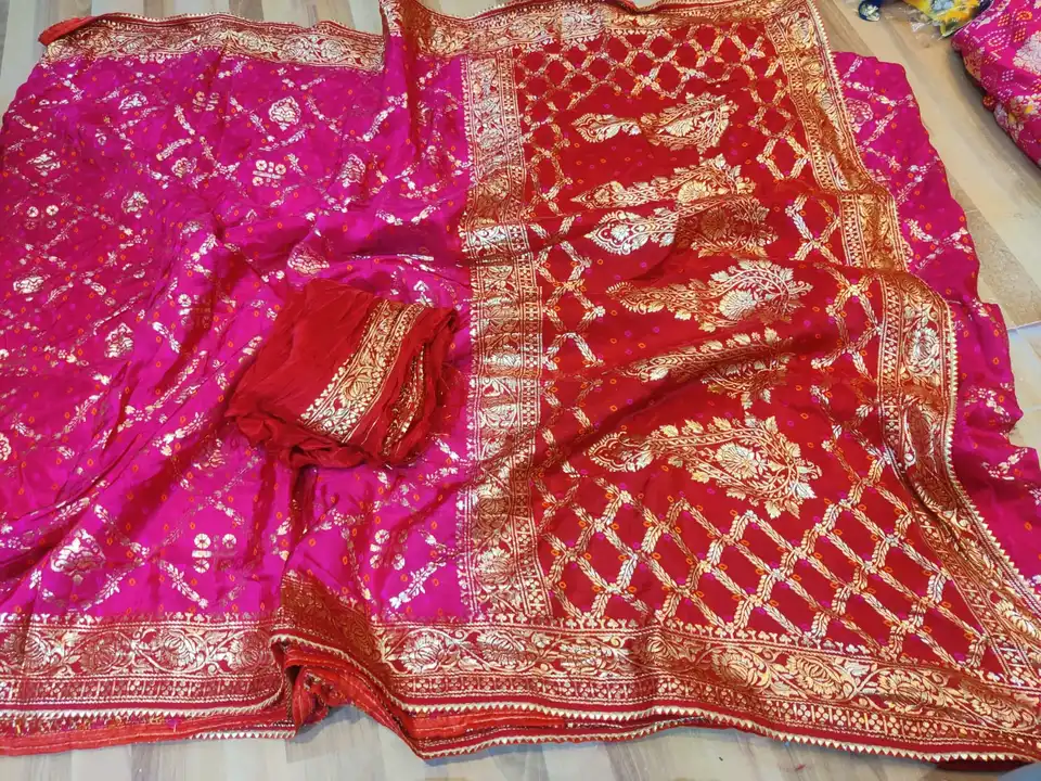*🛍️🛒New Launch🛒🛍️🌹🌹🌹🌹🌹🌹🌹🌹😱😱😱pure quality m💃💃💃💃💃💃💃
👉🏻  pure havi dolla silk g uploaded by Gota Patti manufacturing on 3/25/2023