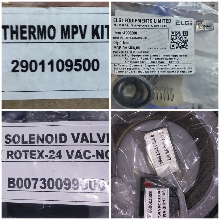 Screw Compressor's Geniune Spares  uploaded by ROYAL AIR COMPONENT on 3/25/2023