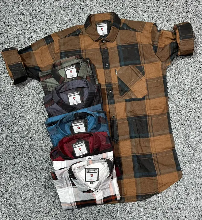 COTTON CHECK & PATTA

PREMIUM QAULITY

SIZE.M-L-XL

 uploaded by AMAAN GARMENTS  on 3/25/2023