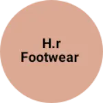 Business logo of H.R footwear