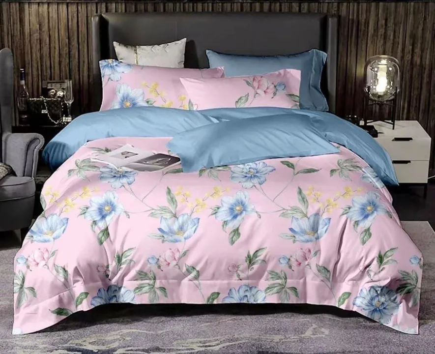 Premium fitted bedsheet with 2 pillow cover  uploaded by Vivek enterprises on 5/30/2024