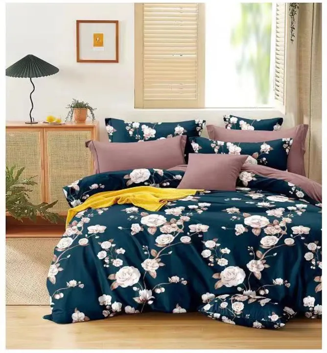 Premium fitted bedsheet with 2 pillow cover  uploaded by Vivek enterprises on 3/26/2023