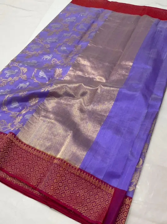 Chanderi pattu silk saree  uploaded by WEAVER'S ORIGIN silk and Sarees on 3/26/2023