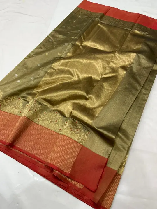 CHANDERI pure silk saree  uploaded by WEAVER'S ORIGIN silk and Sarees on 3/26/2023