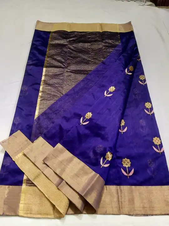 Chanderi pure silk saree uploaded by WEAVER'S ORIGIN silk and Sarees on 3/26/2023