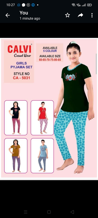 Product uploaded by Maanvi leggings, CALVI night dresses on 3/26/2023