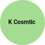 Business logo of K cosmtic