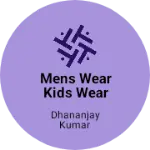 Business logo of Mens wear kids wear
