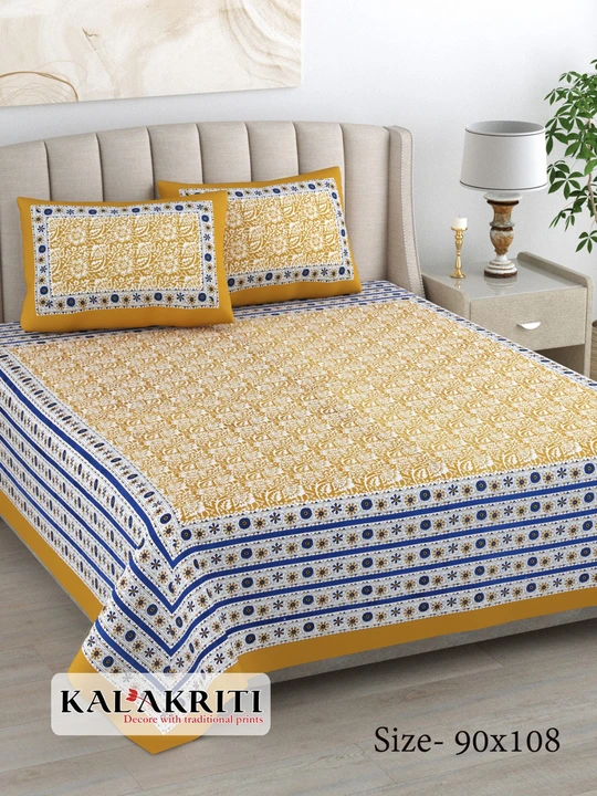 Spring summer collection King size bedsheets  uploaded by COPPVILLA - The art and craft store on 3/26/2023