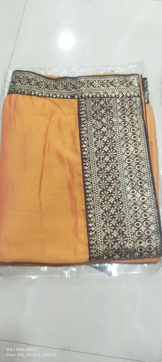 Fancy border blouse work uploaded by Vishnu Laxmi Textiles on 3/26/2023