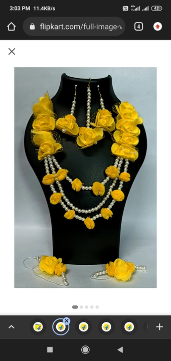Haldi function jewellery  uploaded by business on 3/26/2023