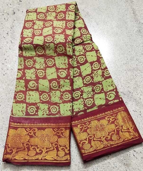 Cotton sarees uploaded by Vanavil collection namakkal  on 3/1/2021