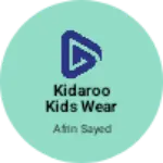 Business logo of Kidaroo kids wear