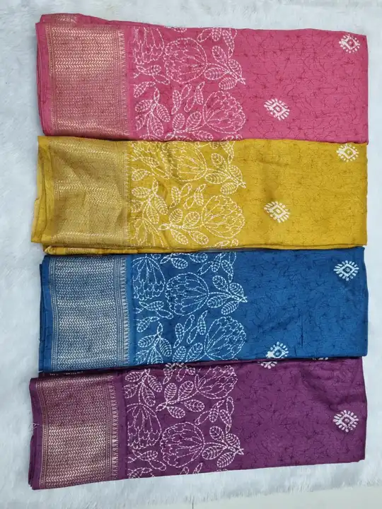 Dola Printed Saree uploaded by business on 3/26/2023