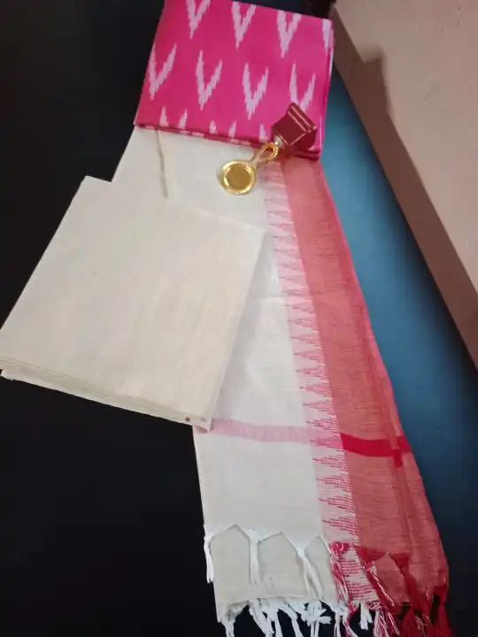 Khado cotton dress material  uploaded by Rajdev handloom on 3/26/2023