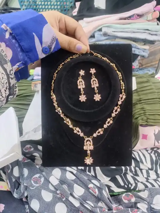 Necklace uploaded by Mohini jewelry and cosmetics on 5/30/2024