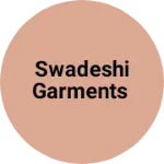 Business logo of Swadeshi garments