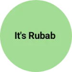 Business logo of It's Rubab
