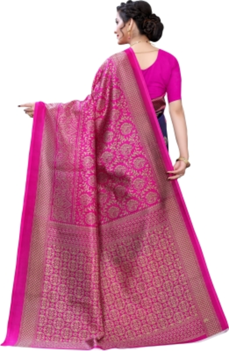 Printed Fashion Art Silk Saree uploaded by BG Store on 3/26/2023