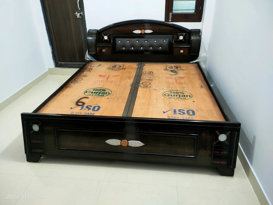 Double bed  uploaded by Shivam furniture on 3/26/2023