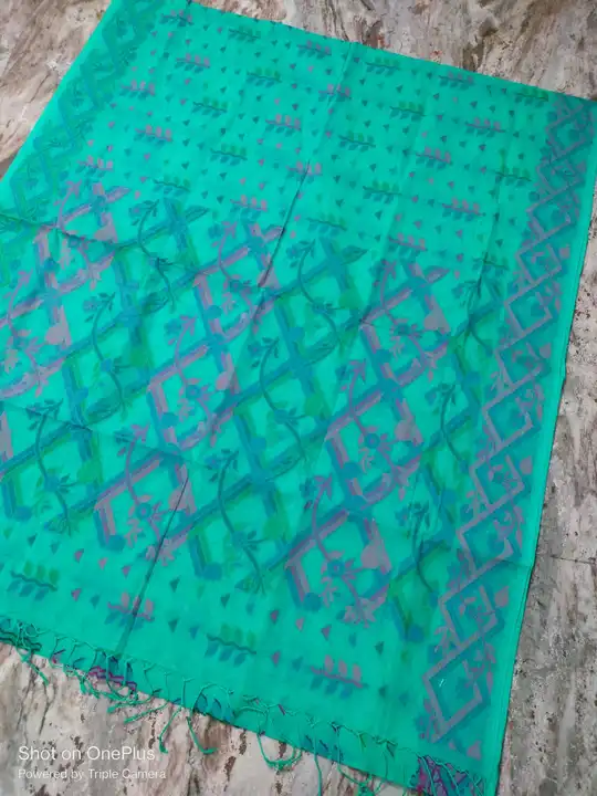 Pure Bangladesh cotton Saree uploaded by Aditri Textile on 3/26/2023