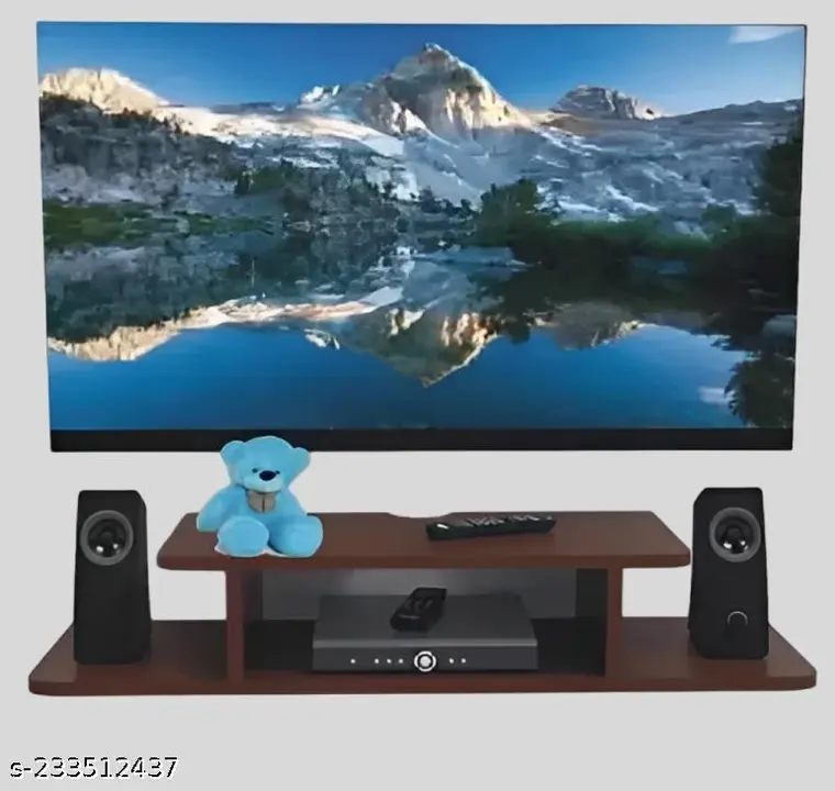 MDF Set Top Box Stand Wall Mounted TV  24x16 uploaded by Zenzi Creations LLP on 3/26/2023