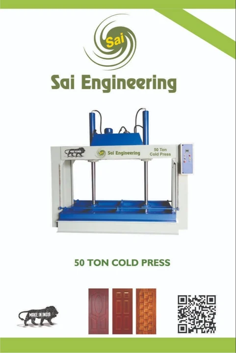 Flush door cold press machine  uploaded by Sai Engineering on 3/26/2023