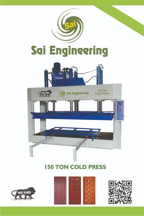 Mica door cold press machine  uploaded by Sai Engineering on 3/26/2023