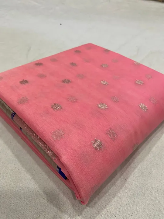 Traditional Chanderi handwoven pure silk saree  uploaded by WEAVER'S ORIGIN silk and Sarees on 3/26/2023