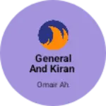 Business logo of General and Kiran