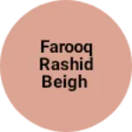 Business logo of Farooq Rashid Beigh
