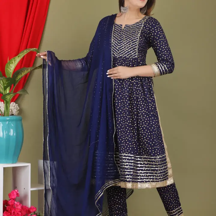 Kurti Pant with Dupatta  uploaded by Cotton Street on 3/26/2023