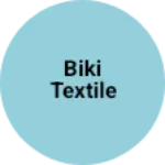 Business logo of Biki textile
