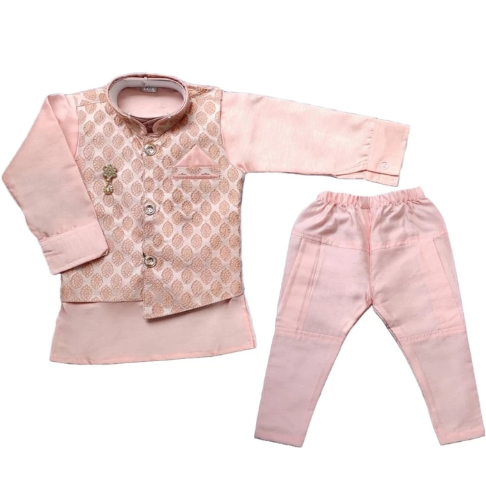 Baby boys kurta pyjama set of 3 size 18 uploaded by business on 3/26/2023