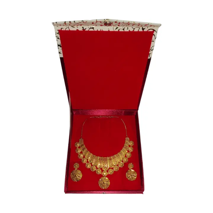 Necklace Halfset jewellery packaging box  uploaded by Bajrangi Enterprise on 3/26/2023