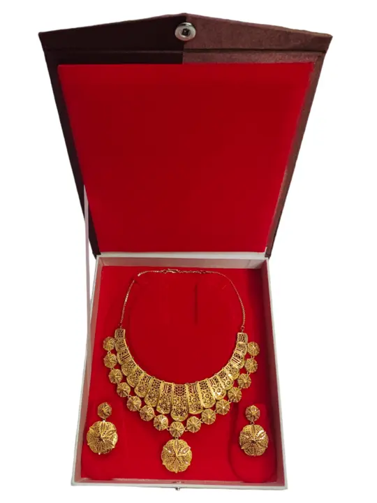 Necklace Halfset jewellery packaging box  uploaded by Bajrangi Enterprise on 3/26/2023