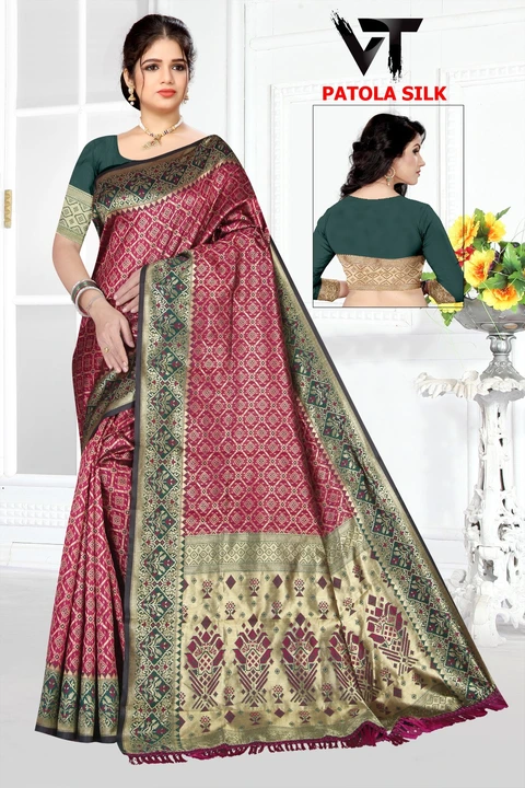 Saree patola uploaded by business on 3/26/2023