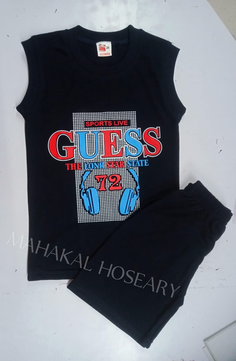 Sleeveless Nicker Top 
Available in 5 Colours uploaded by MAHAKAL HOSEARY on 3/26/2023