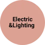 Business logo of Electric &lighting