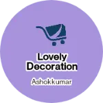 Business logo of Lovely decorations