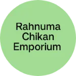 Business logo of Rahnuma chikan Emporium