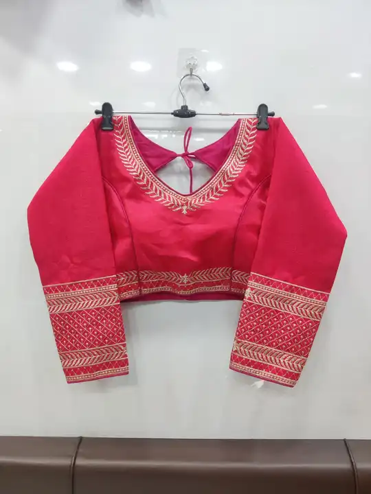 Long sleeve bridel blouse uploaded by Yash creation on 3/26/2023