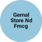 Business logo of Gernal Store nd fmcg