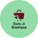 Business logo of Guru ji boutique