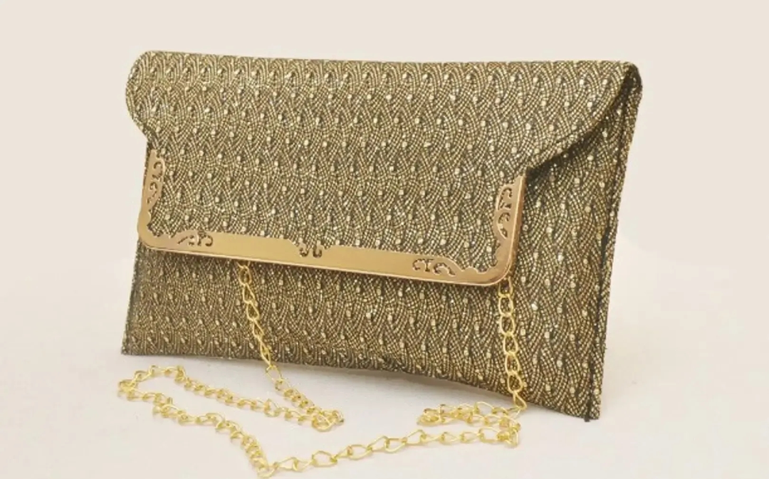 Ethnic Part-wear Handheld Clutch With Sling Chain uploaded by Girls collection  on 3/26/2023
