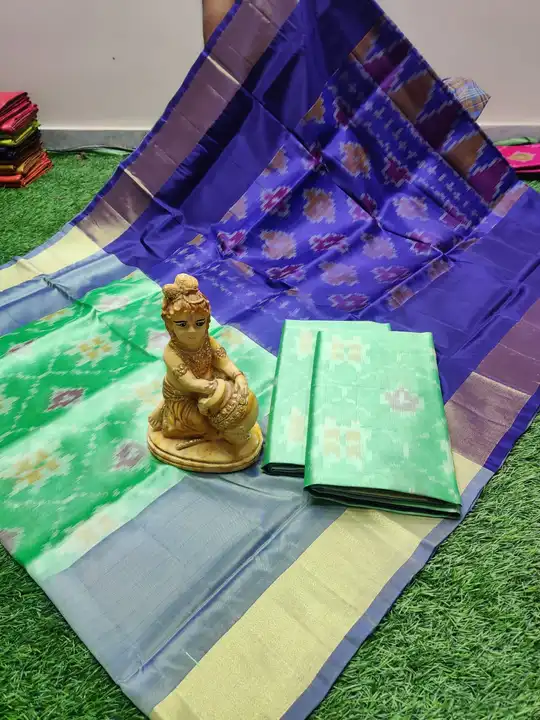 Uppada soft silk sarees.. pochampalli design  uploaded by business on 3/26/2023