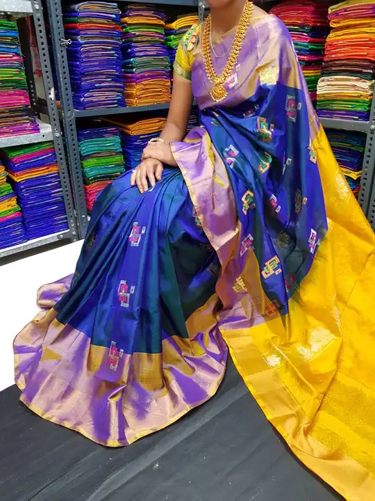Uppada soft pattu by pattu weaving design sarees..  uploaded by business on 3/26/2023