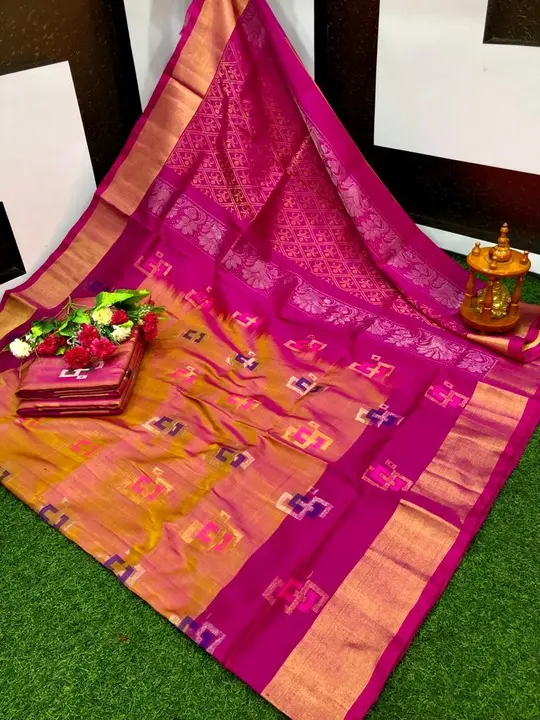 Uppada soft pattu by pattu weaving design sarees..  uploaded by Lakshmi Bhavyasri silks on 3/26/2023