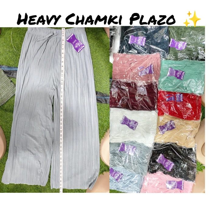 Heavy Big Size Chamki Plazo 4 xl 5xl uploaded by S R Garments on 3/26/2023